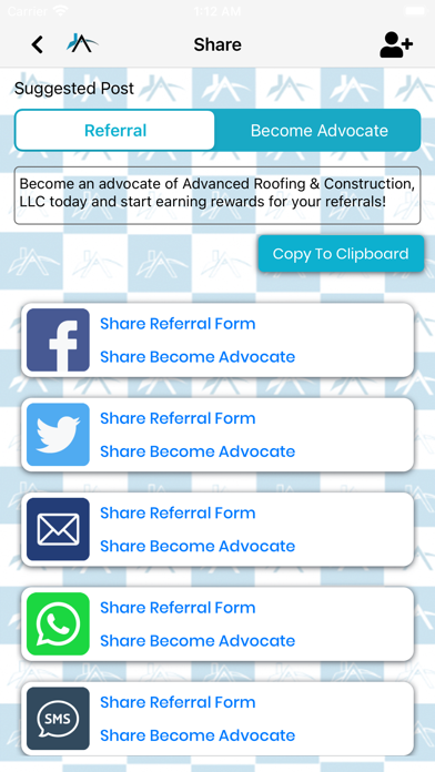 Advanced Roofing Screenshot