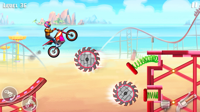 Rush to Crush Bike Race Game