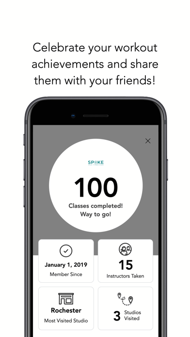 Spoke Cycle and Fitness Screenshot