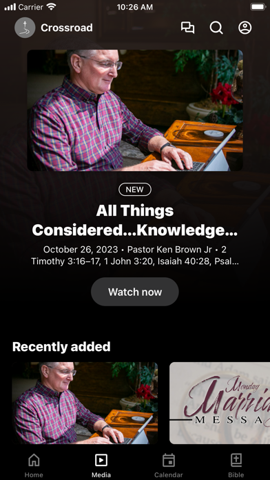 Crossroad Community Church Screenshot