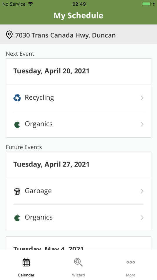 #3. MNC Curbside Collection (iOS) بواسطة: The Municipality of North Cowichan