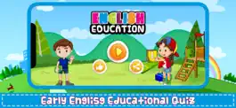 Game screenshot Early English Educational Quiz mod apk