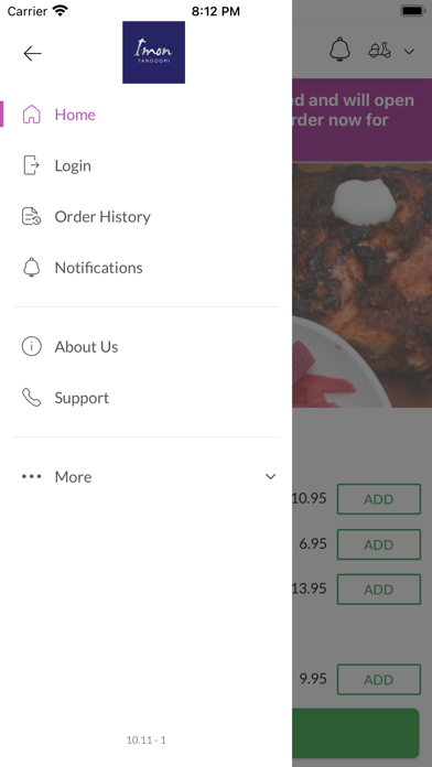 Imon Tandoori, Screenshot
