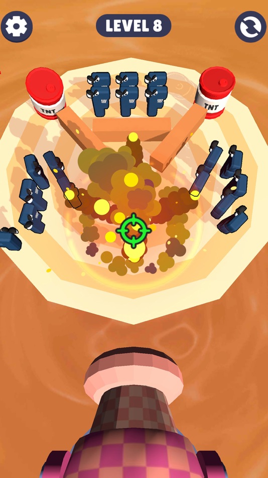 #2. Happy Cannon Word 3D (iOS) 由: 金发 李