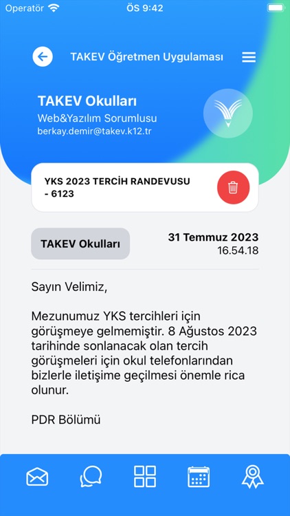 TAKEV Öğretmen screenshot-4