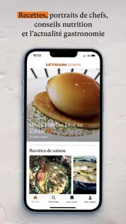 le figaro cuisine iphone screenshot 2