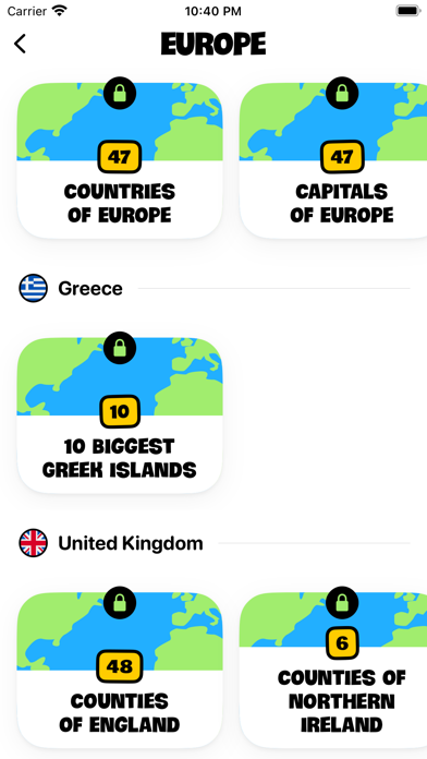 Geography! World Quiz Screenshot