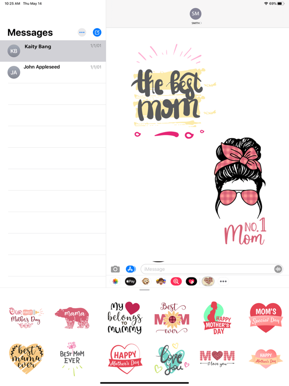 Screenshot #5 pour Mother's Day  Emojis