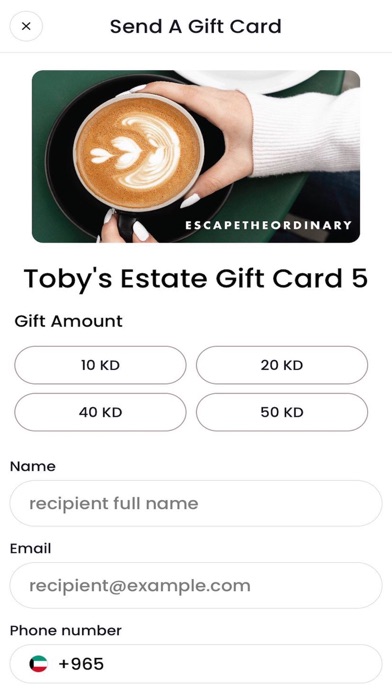 Toby's Estate Coffee Roasters Screenshot