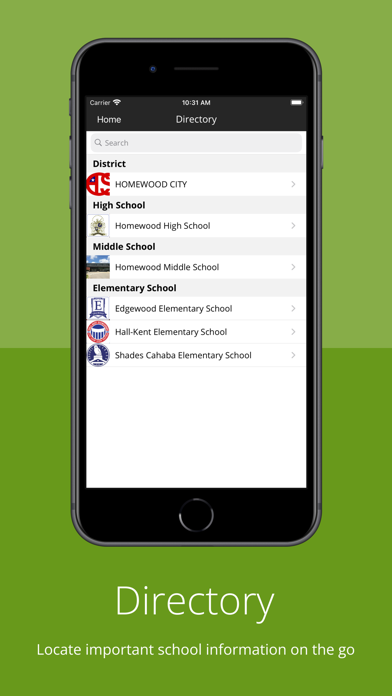 Homewood City Schools Screenshot