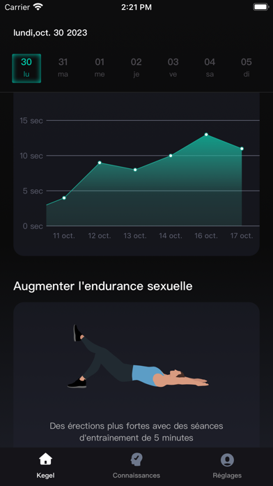 Screenshot #3 pour Plan de Kegel