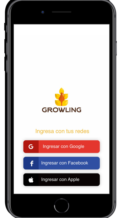 Growling App Screenshot