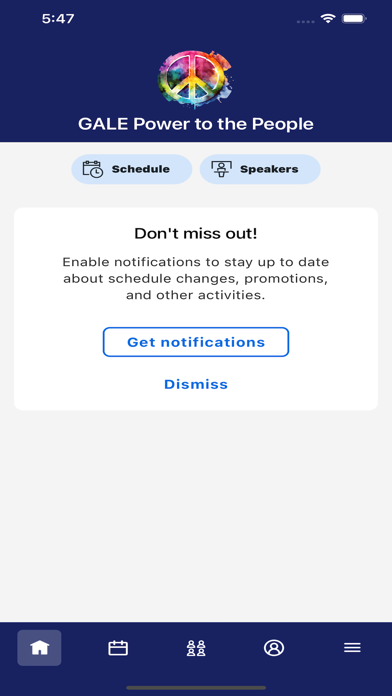 Cengage Events Screenshot