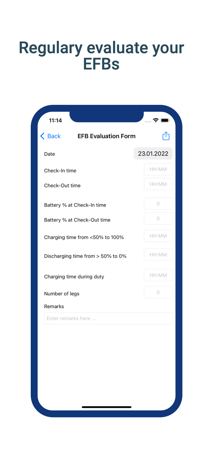 OpsControl Sheet for Aviation