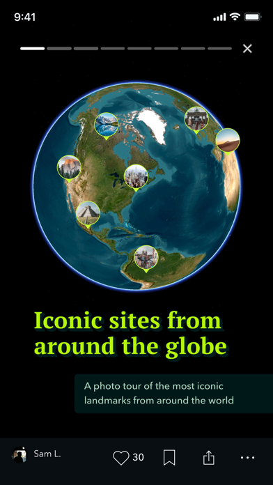 StoryMaps App Screenshot
