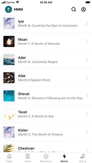 Hidden Manna Ministry Screenshot