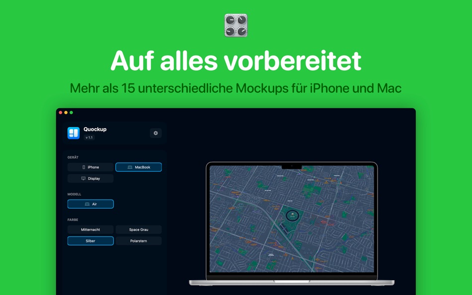 #2. Quockup (macOS) Podle: Nicolas Proske