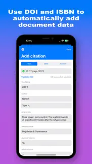citation styles iphone screenshot 1