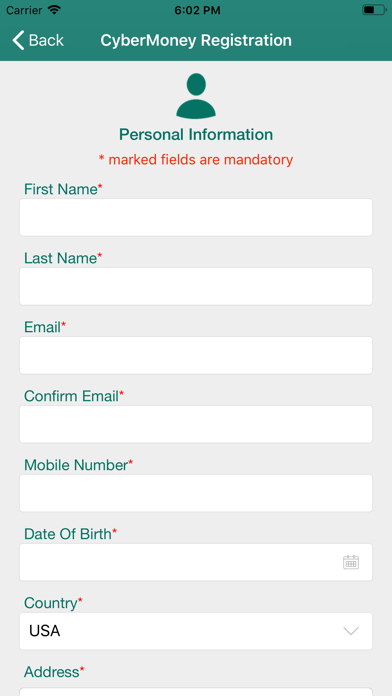 CyberMoney Screenshot