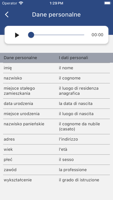 Rozmówki polsko-włoskie Screenshot