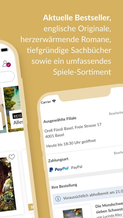 Orell Füssli – Mein Buch Screenshot