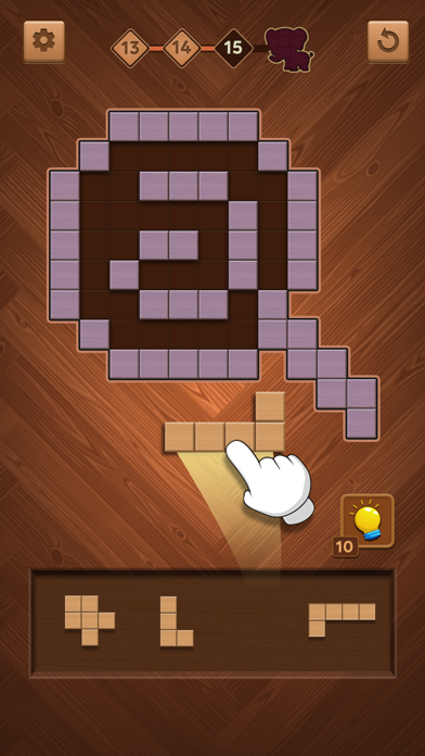 Jigsaw Wood Block Screenshot
