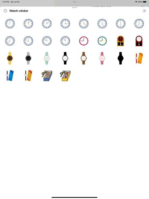 Screenshot #4 pour Sticker d'horloge ronde