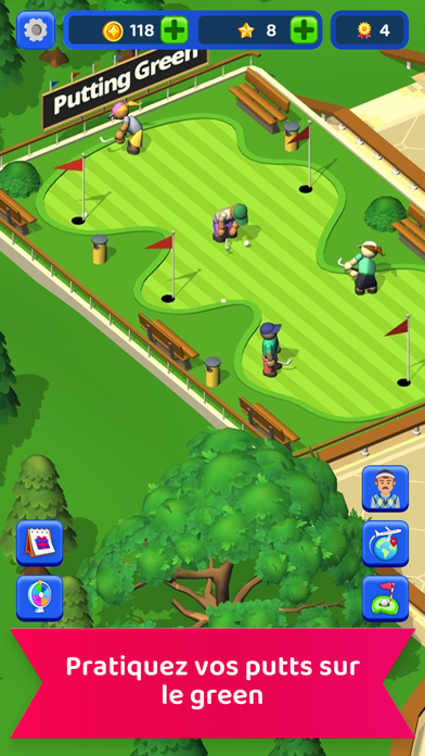 Screenshot #2 pour Idle Golf Club Manager Tycoon