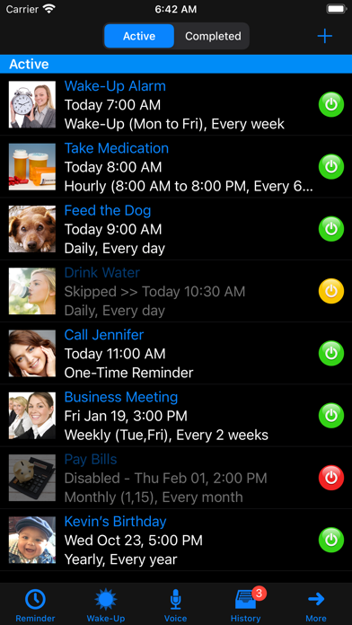 Reminders with Voice Reminder Screenshot