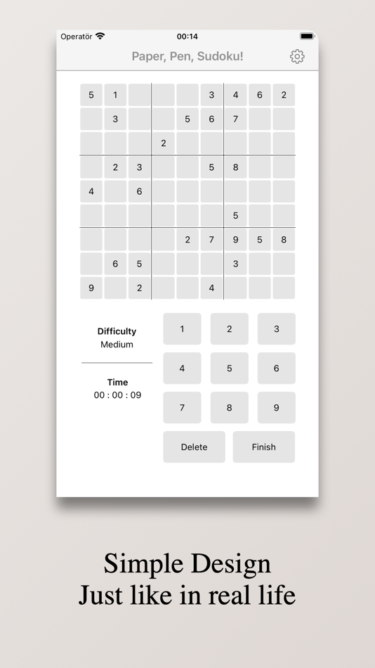 #2. Paper, Pen, Sudoku! (iOS) 由: Mert Gurcan