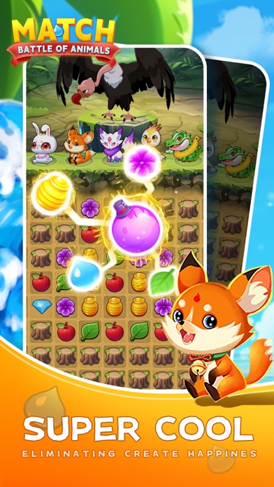 Match Battle Of Animals Screenshot