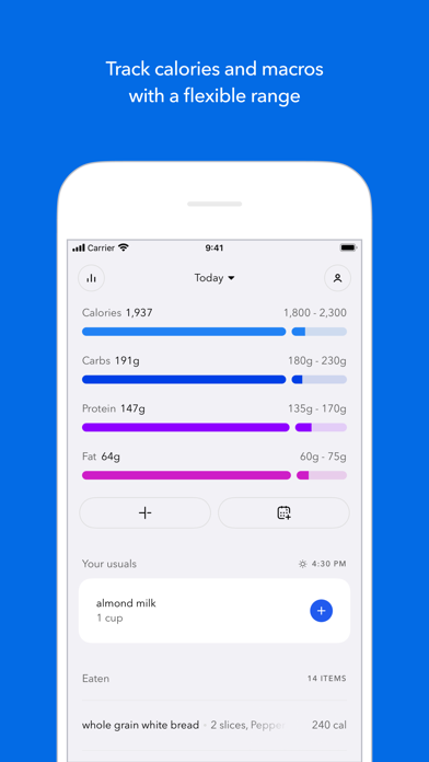 Fuel: Calories & Nutrition Screenshot