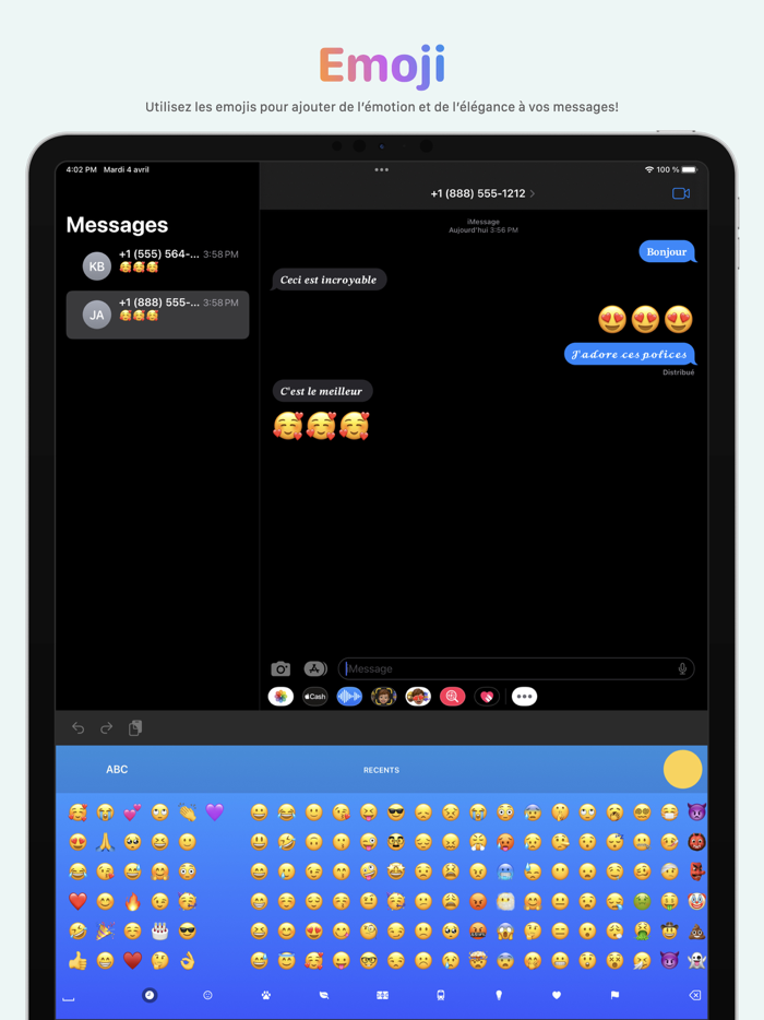 Polices du clavier - Nouveaux