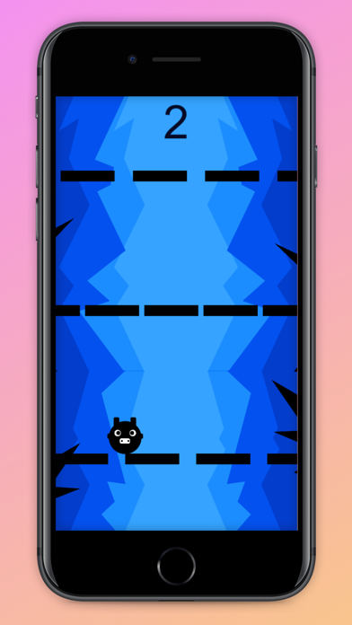 Screenshot #3 pour Blue Cave - Infinity Jumps