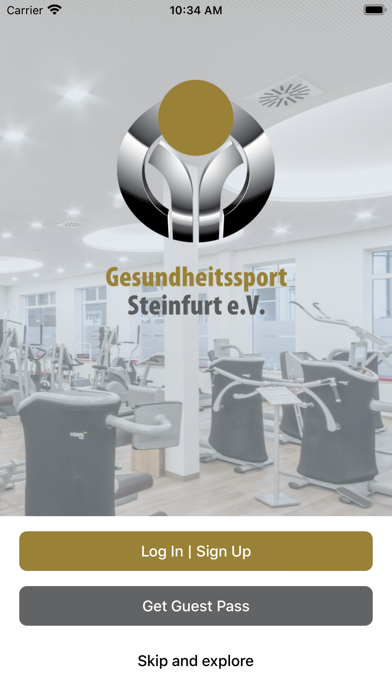 Gesundheitssport Steinfurt Screenshot