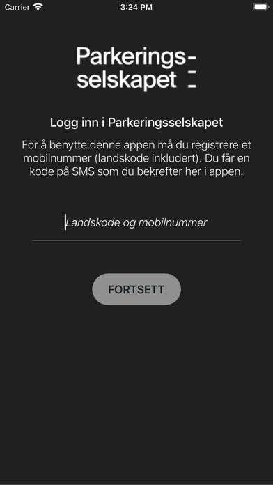Parkeringsselskapet Screenshot