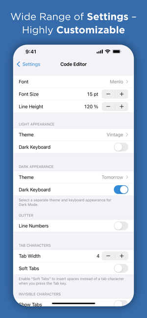 ‎Textastic Code Editor Capture d'écran