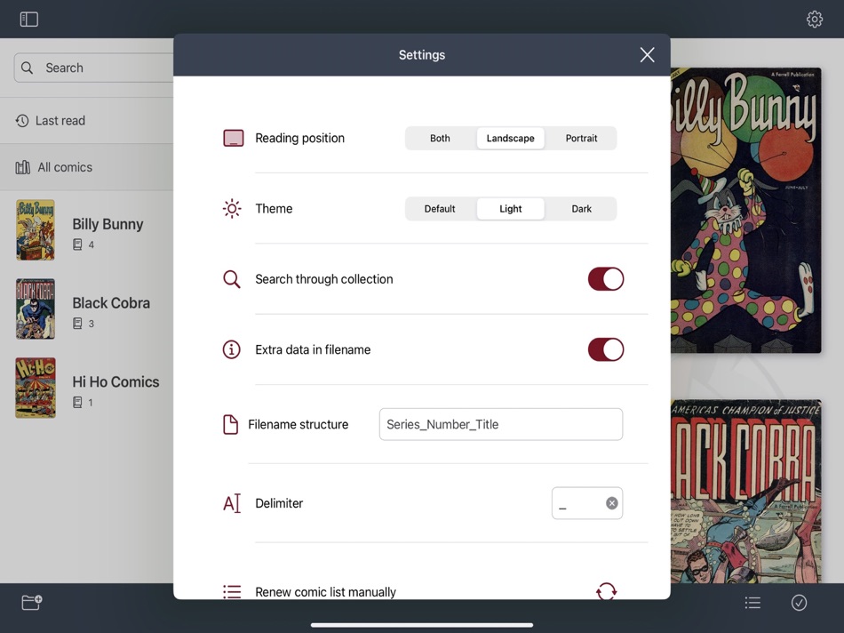 #6. Comic Scroll (iOS) Podle: DC-Matic