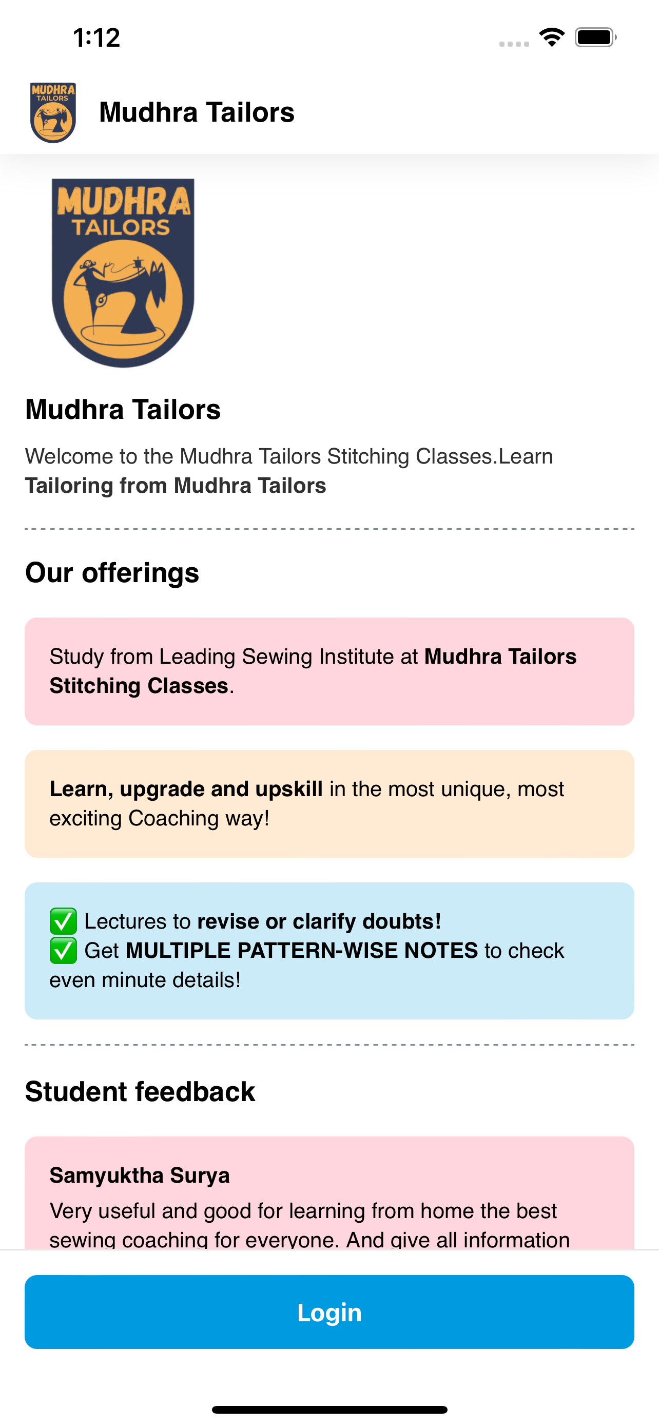 Mudhra Tailors