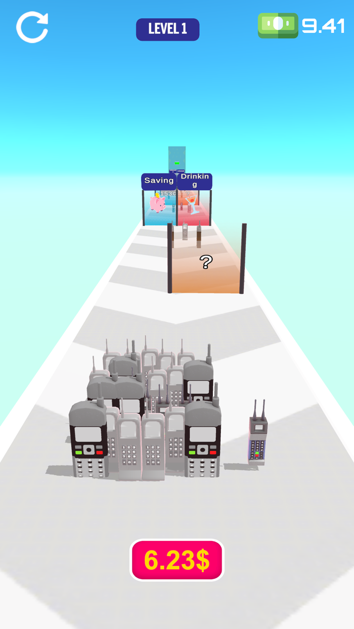 Phone Rush 3D - Coloring Merge