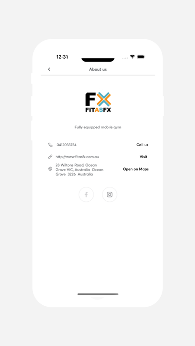 Fit as FX Screenshot