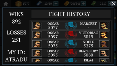 MMA Legend Online Fighter Screenshot