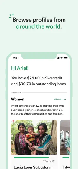 Game screenshot Kiva - Lend for Good apk