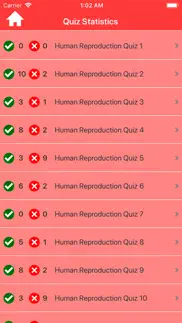 How to cancel & delete human reproduction quizzes 1