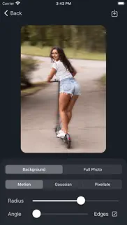 motion blur - photo effect iphone screenshot 4