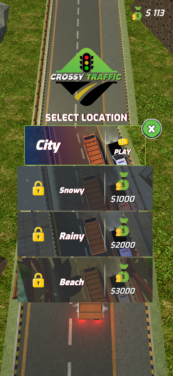 Crossy Traffic - Road master