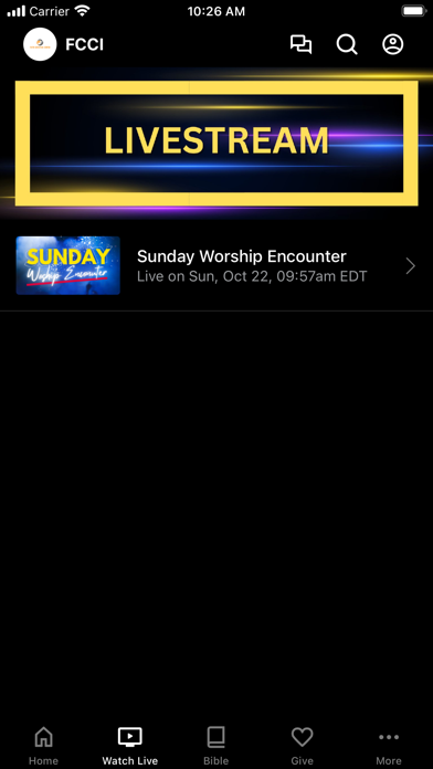 FCCI Screenshot