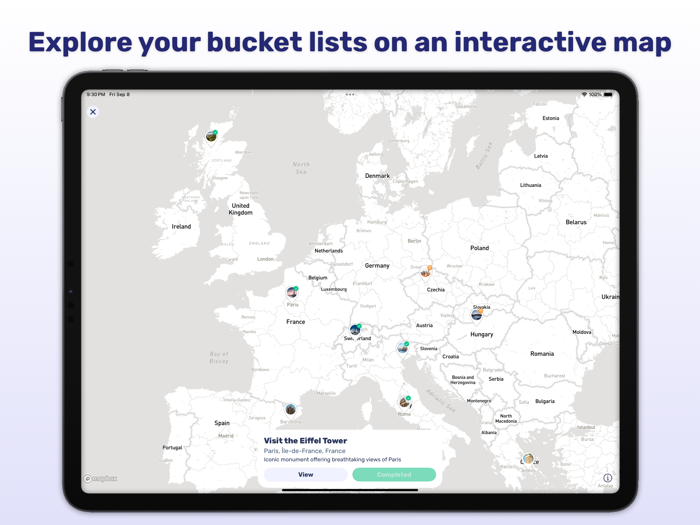 Söka Bucket Lists Made Easy