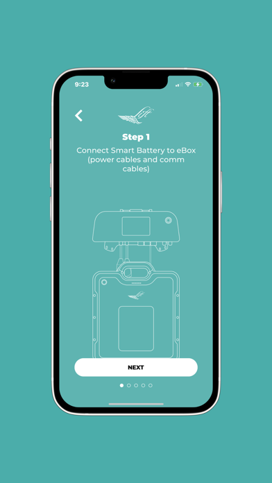 Lift Foils Battery Support Screenshot