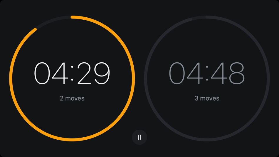 #1. Time Control for Chess (iOS) 由: Emil Baehr